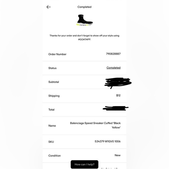 Balenciaga Speed Sneaker Cuffed 'Black and Yellow' - Picture 8 of 8